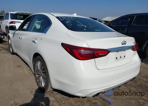 2020 Infiniti Q50 Luxe from USA, damaged, VIN JN1EV7AP3LM207994